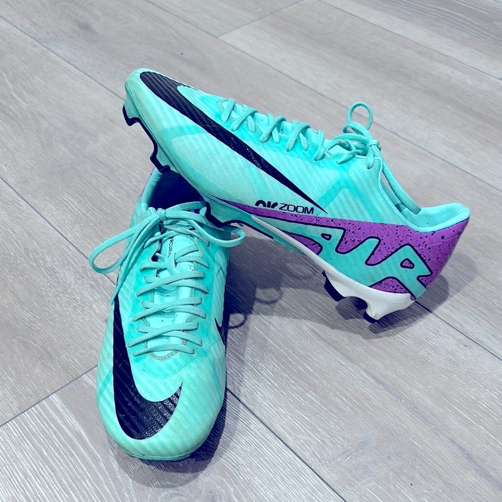 Men’s Nike Air Zoom Mercurial Vapor 15 Academy FG MG Soccer Cleats Size 8 - Picture 3 of 11